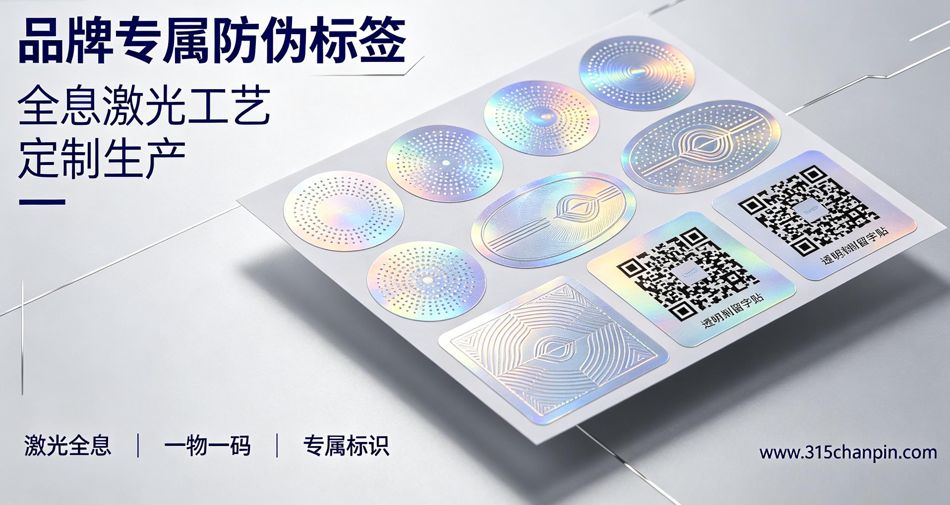 全息激光防伪标签制作，品牌专属防伪标签生产厂家