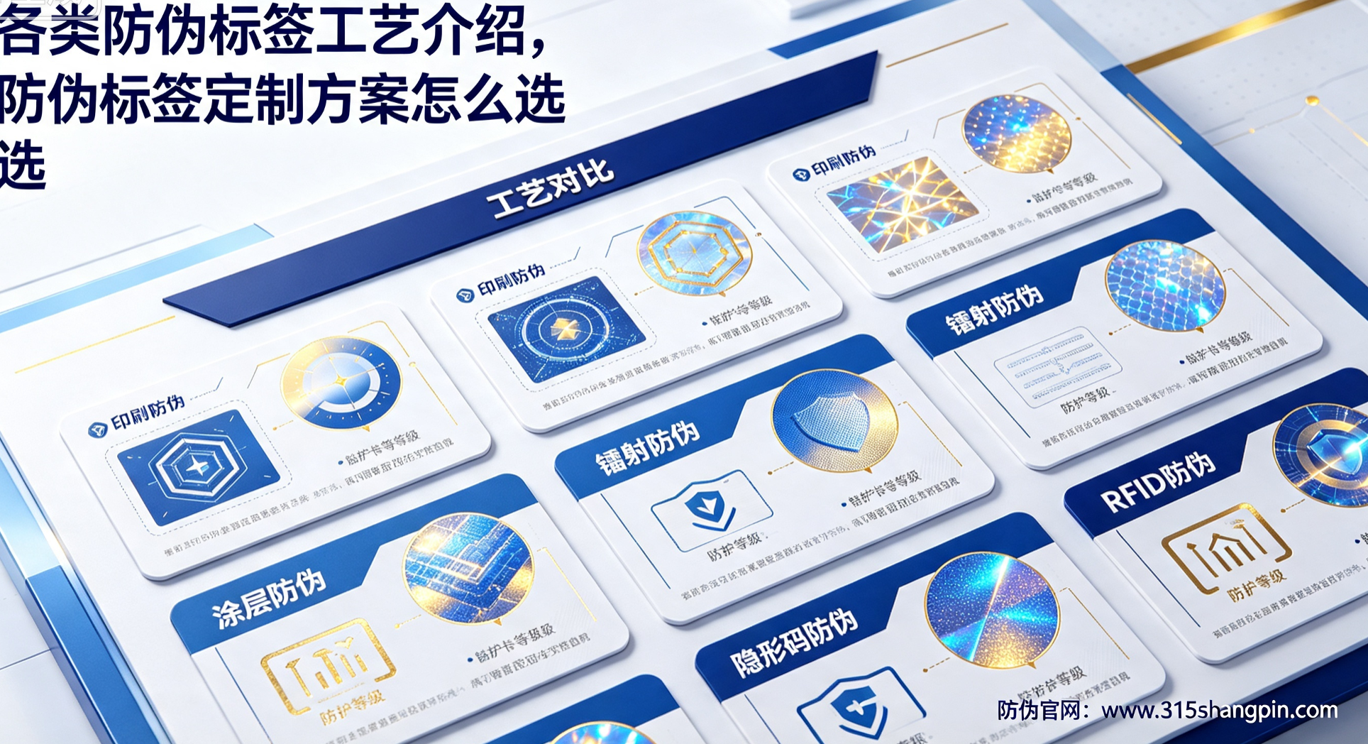 各类防伪标签工艺介绍，防伪标签定制方案怎么选