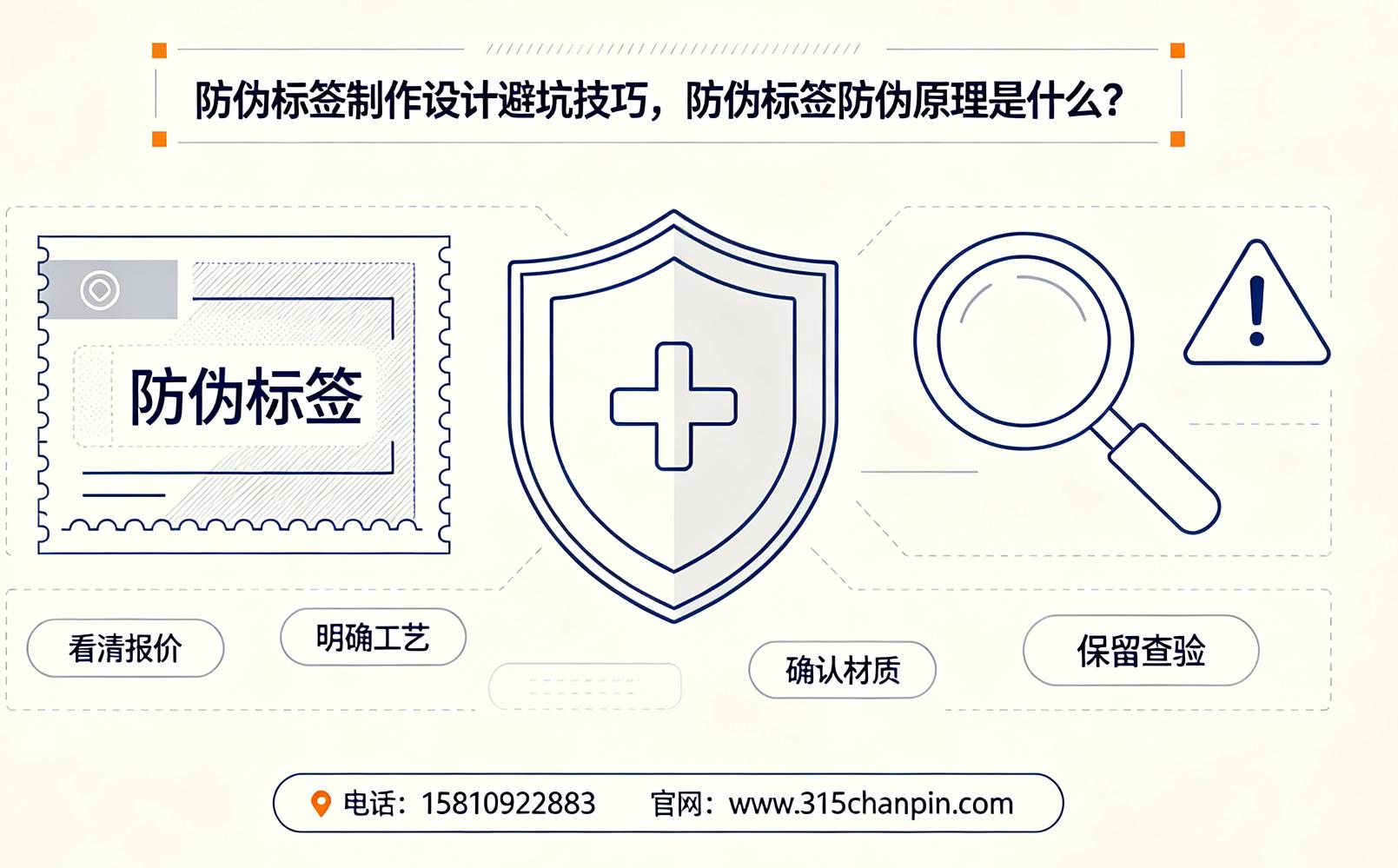 防伪标签制作设计避坑技巧，防伪标签防伪原理是什么？