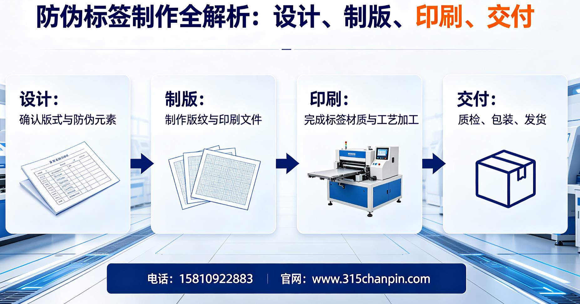 防伪标签制作全解析：设计、制版、印刷、交付