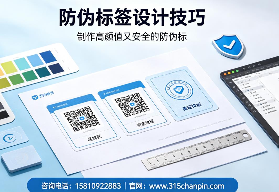防伪标签设计技巧，制作高颜值又安全的防伪标
