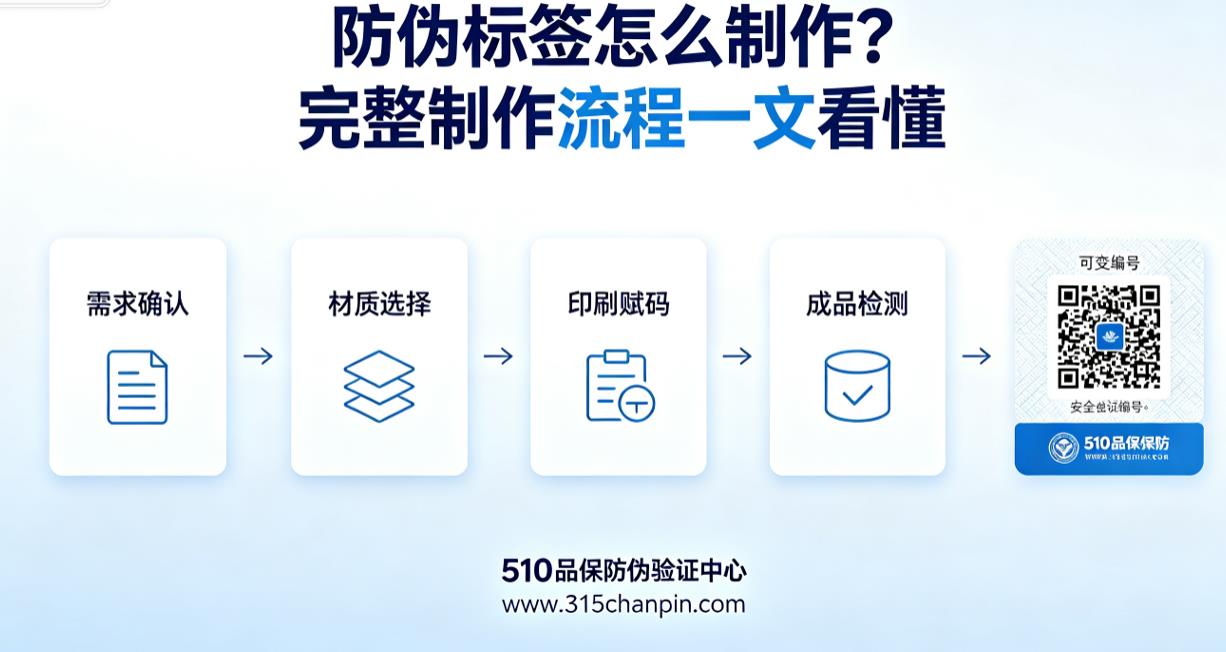 防伪标签怎么制作？完整制作流程一文看懂