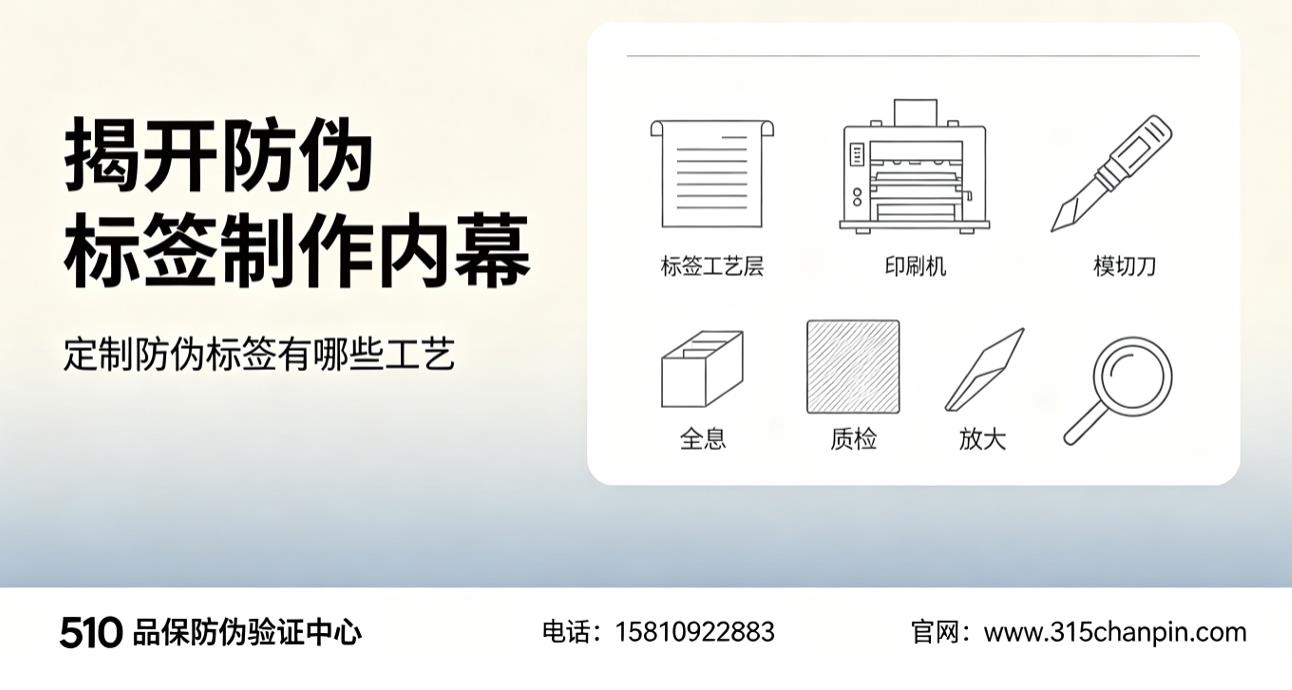 揭开防伪标签制作内幕，定制防伪标签有哪些工艺