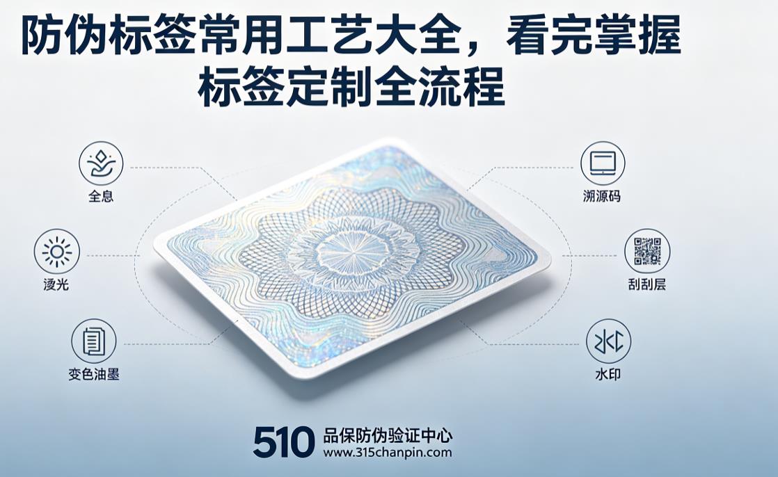 防伪标签常用工艺大全，看完掌握标签定制全流程