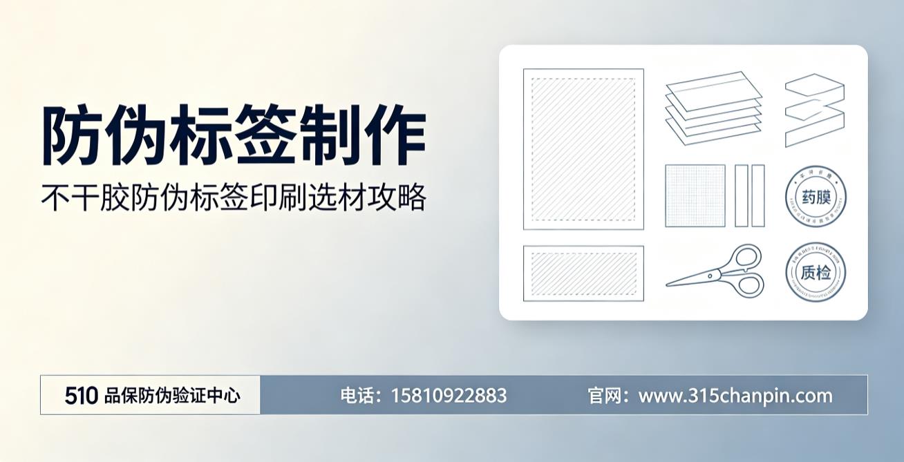防伪标签制作，不干胶防伪标签印刷选材攻略