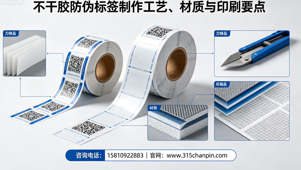不干胶防伪标签制作工艺、材质与印刷要点