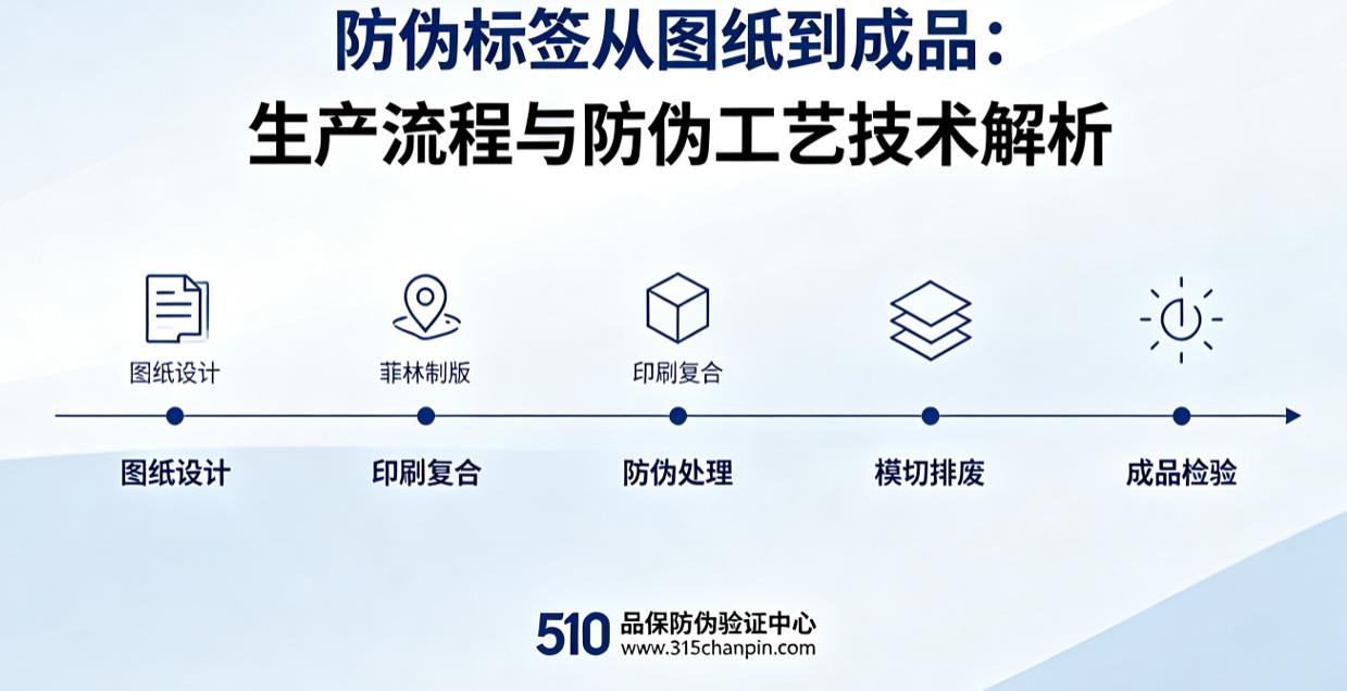 防伪标签从图纸到成品：生产流程与防伪工艺技术解析
