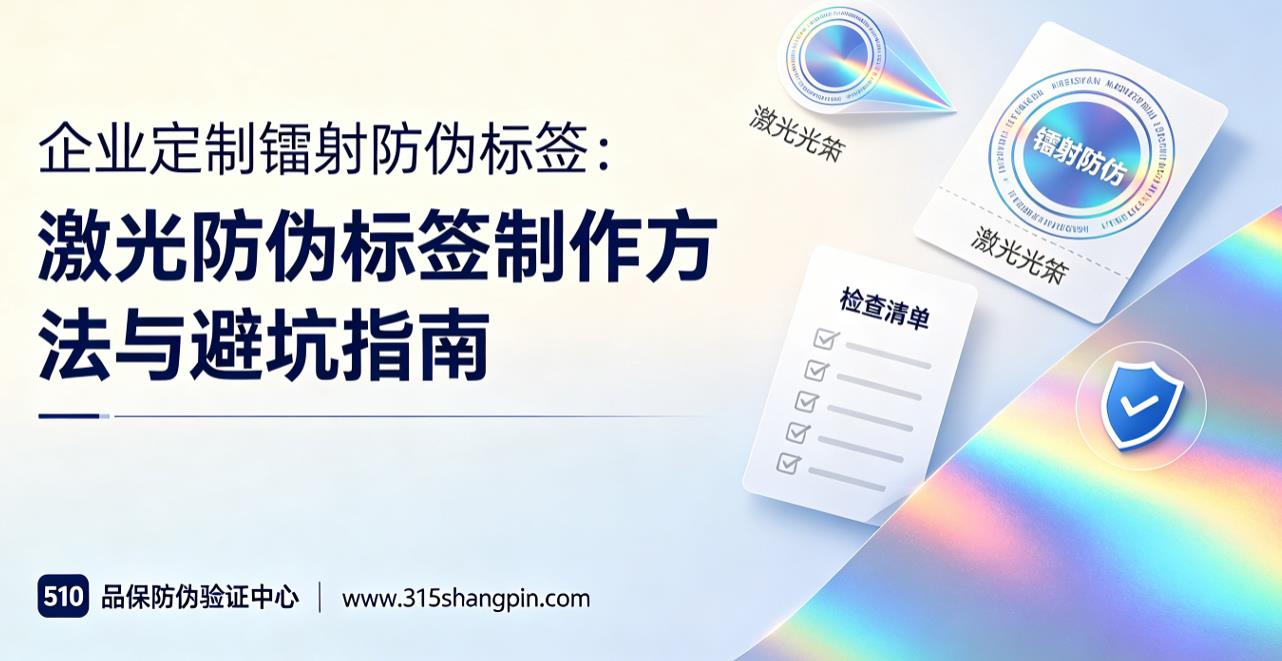 企业定制镭射防伪标签：激光防伪标签制作方法与避坑指南