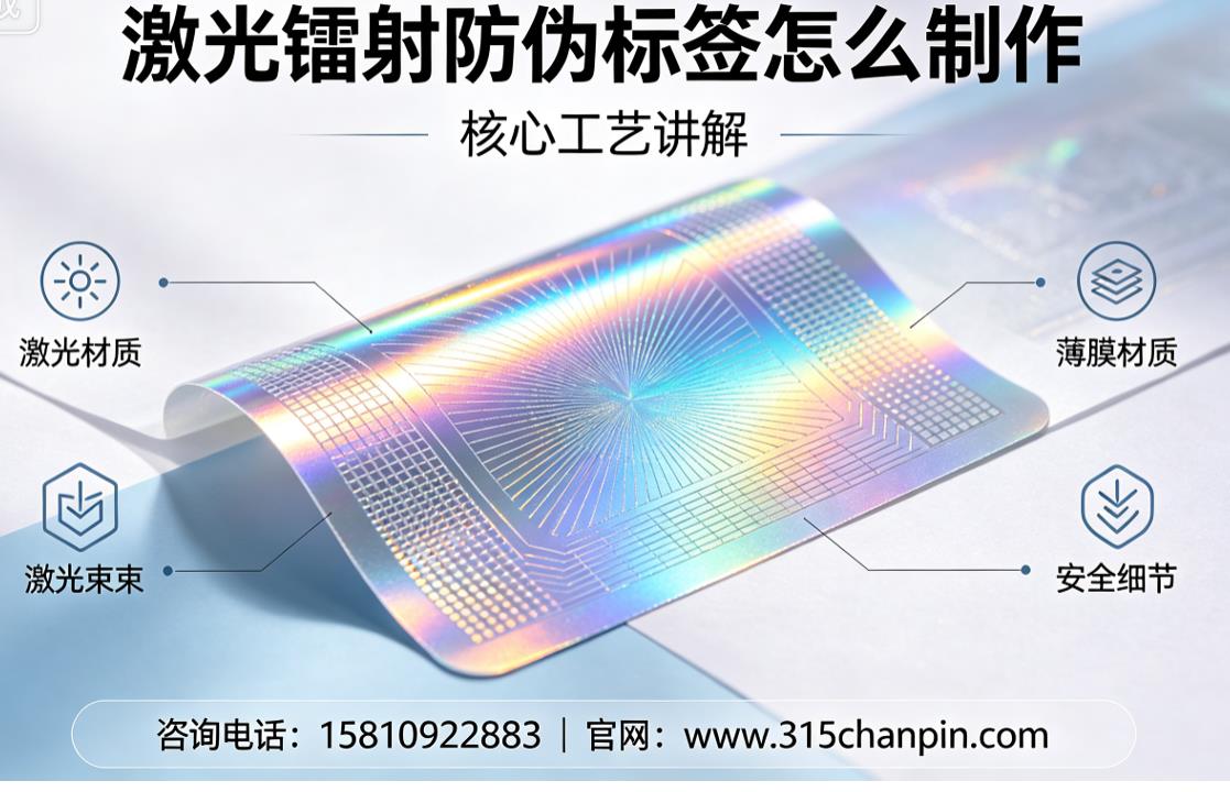 激光镭射防伪标签怎么制作，核心工艺讲解