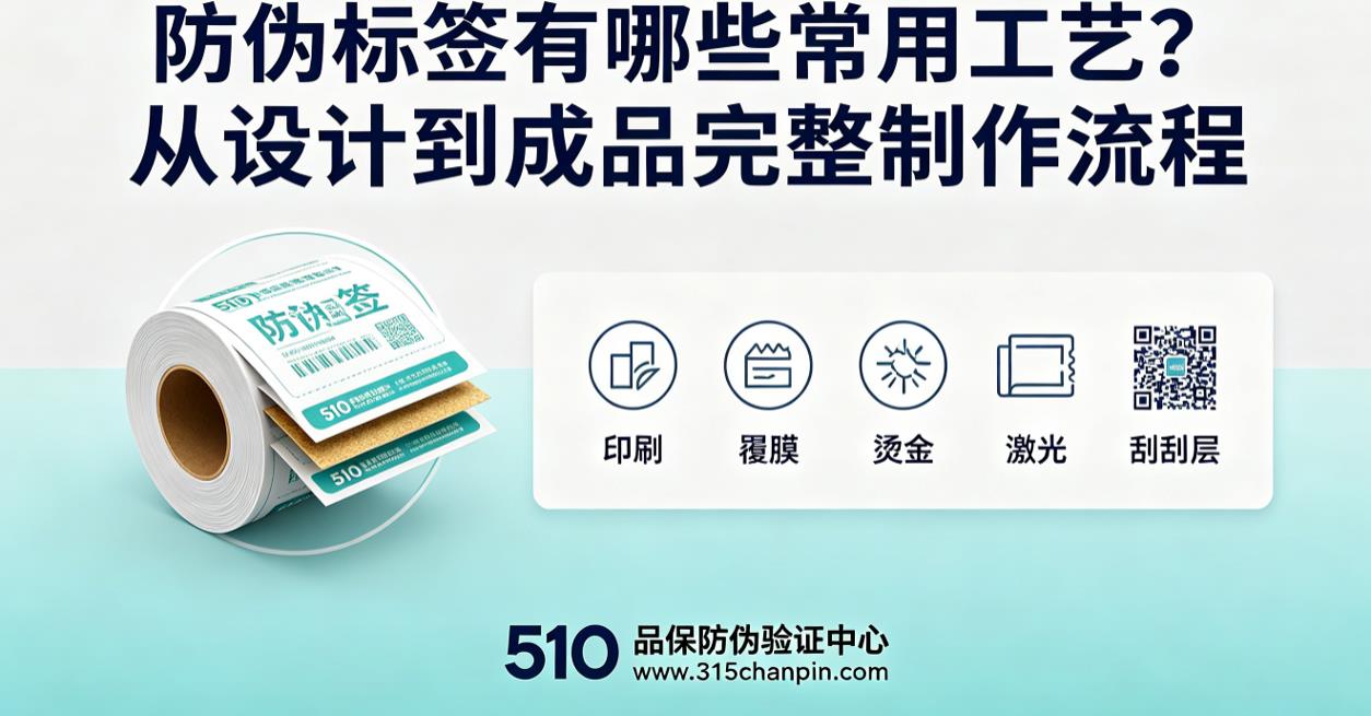 防伪标签有哪些常用工艺？从设计到成品完整制作流程