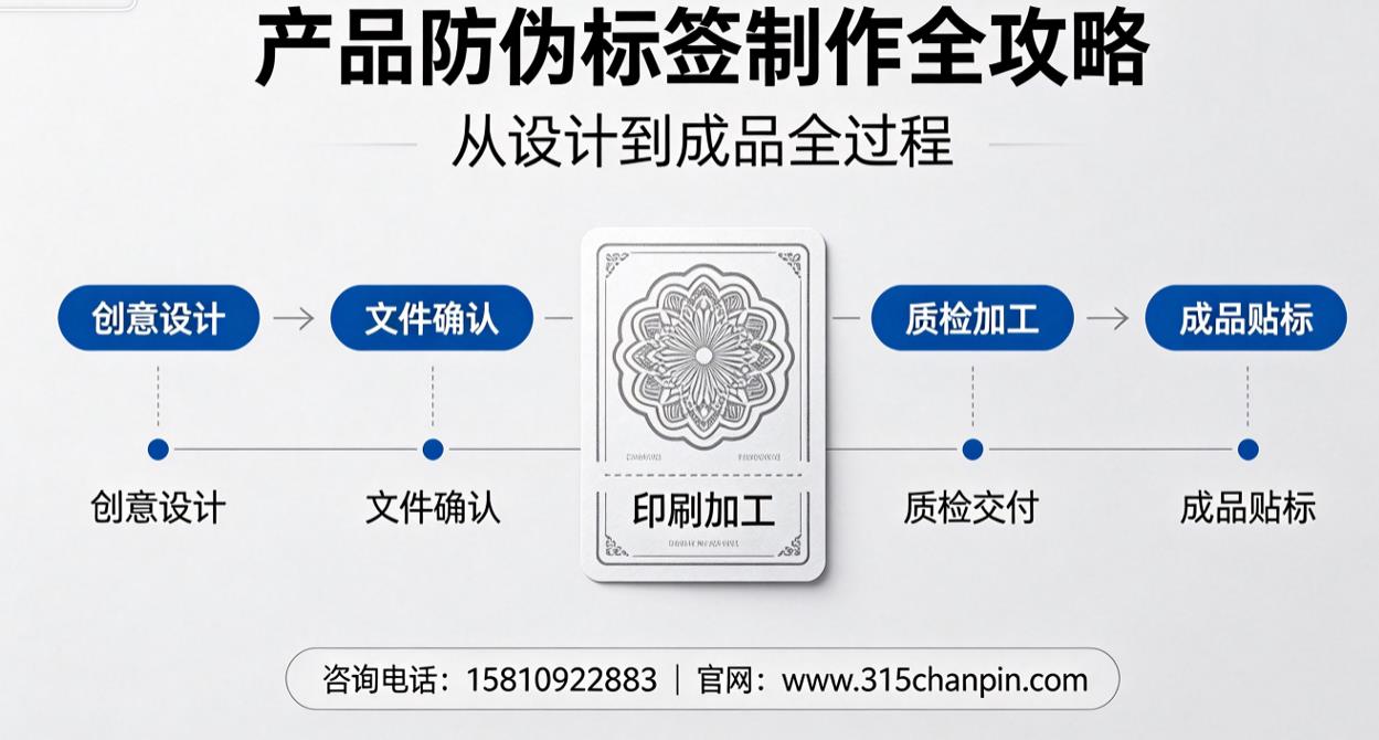 产品防伪标签制作全攻略，从设计到成品全过程